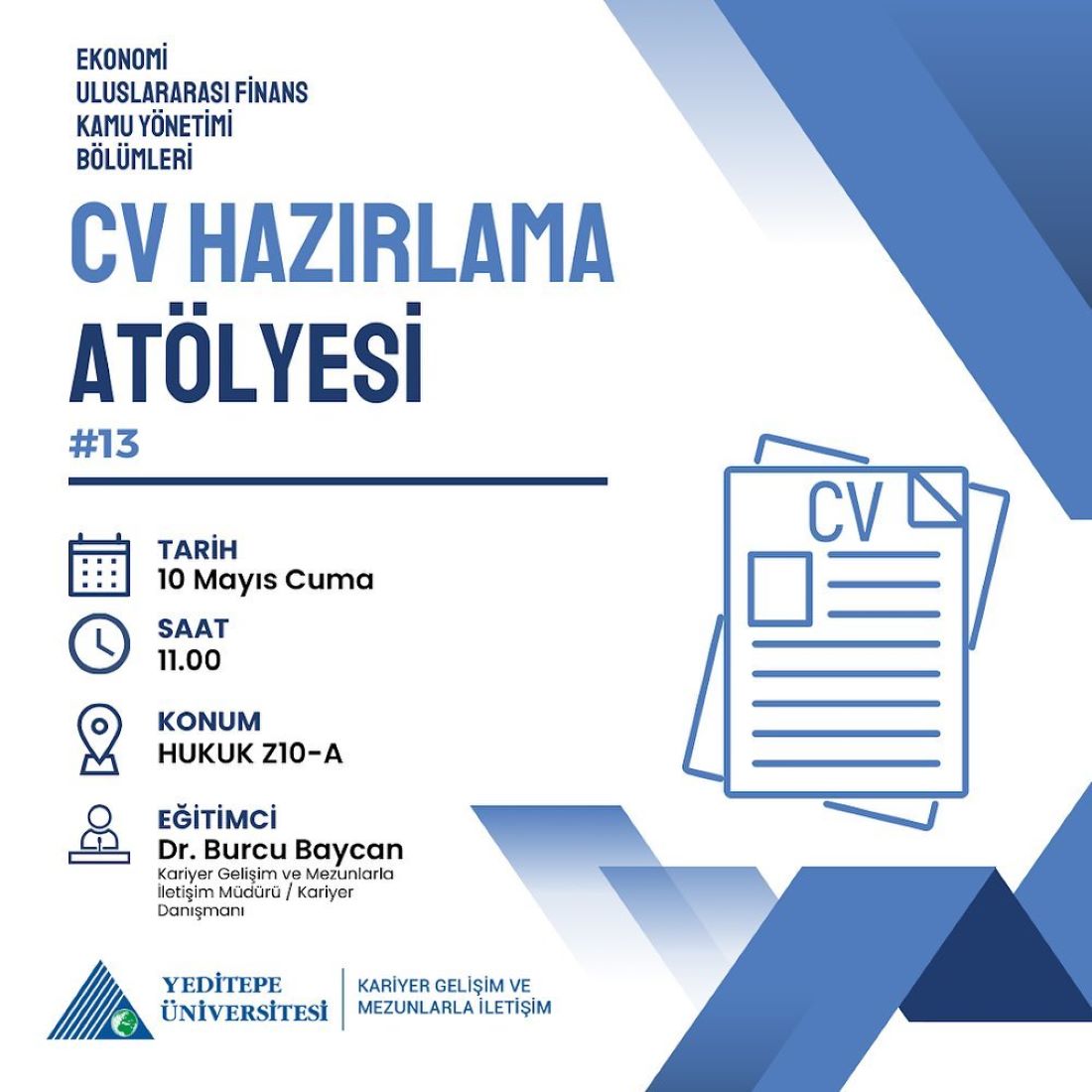 CV Hazırlama Atölyesi 13