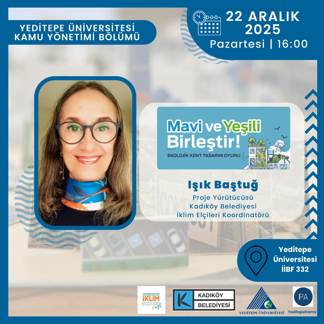 ‘Mavi ve Yeşili Birleştir’ Ekolojik Kent Tasarım Oyunu için bir araya geliyoruz!