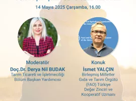 Birleşmiş Milletler (BM) Uluslararası Kooperatifler Yıılında "Tarım ve Üretim"  Dünya Çiftçiler Günü Özel Webinarı